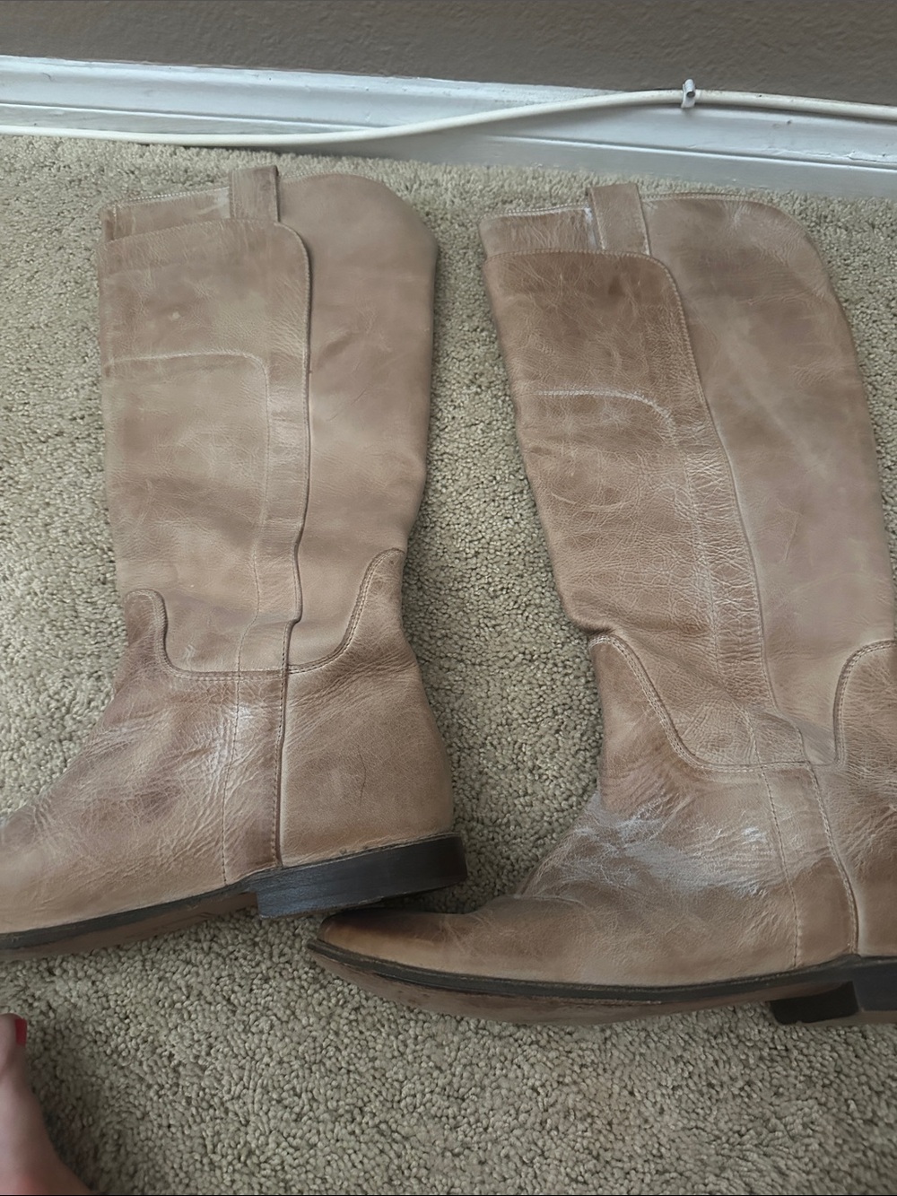 Frye tall riding boot 9 - Picture 1 of 3